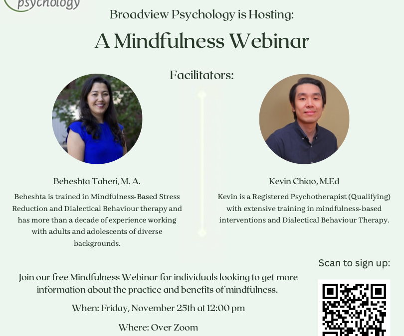 Mindfulness Webinar